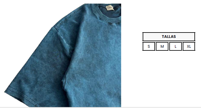 Camisetas Oversize IBK  lavado ácido 270gr.- Moda urbana, impresión de alta calidad.