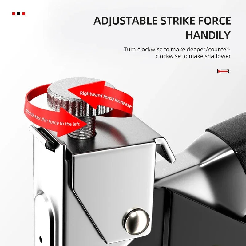 Manual Nailing Gun Light duty Home Use Code Nailing Gun Air Nail Woodworking Special Direct Staple Book Carpentry Tools U/T/N