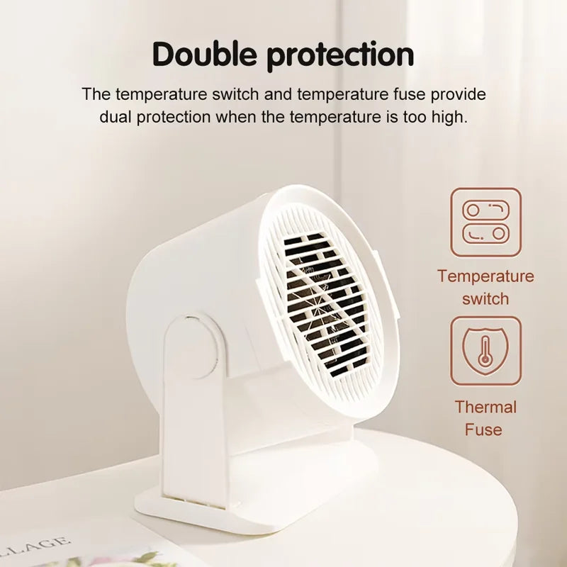 New type of warm air blower, small heater, household energy-saving, energy-saving, foot heating, instant electric heating