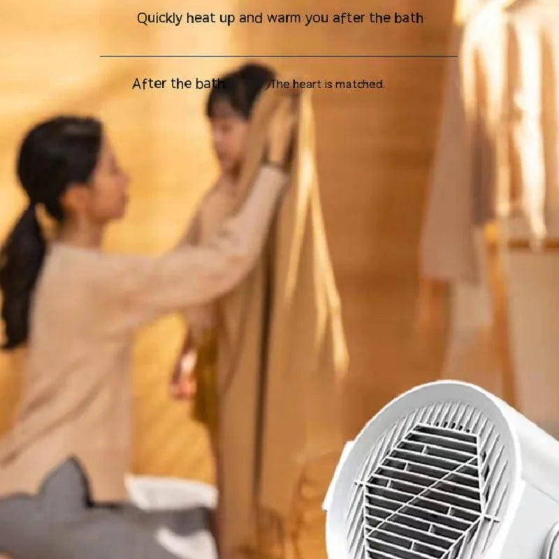New type of warm air blower, small heater, household energy-saving, energy-saving, foot heating, instant electric heating