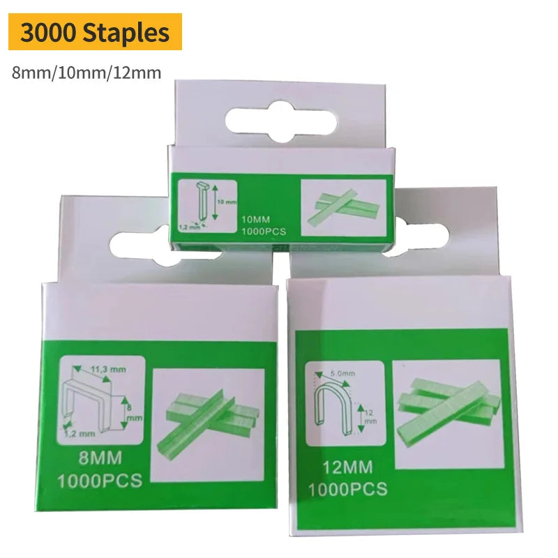 Manual Nailing Gun Light duty Home Use Code Nailing Gun Air Nail Woodworking Special Direct Staple Book Carpentry Tools U/T/N